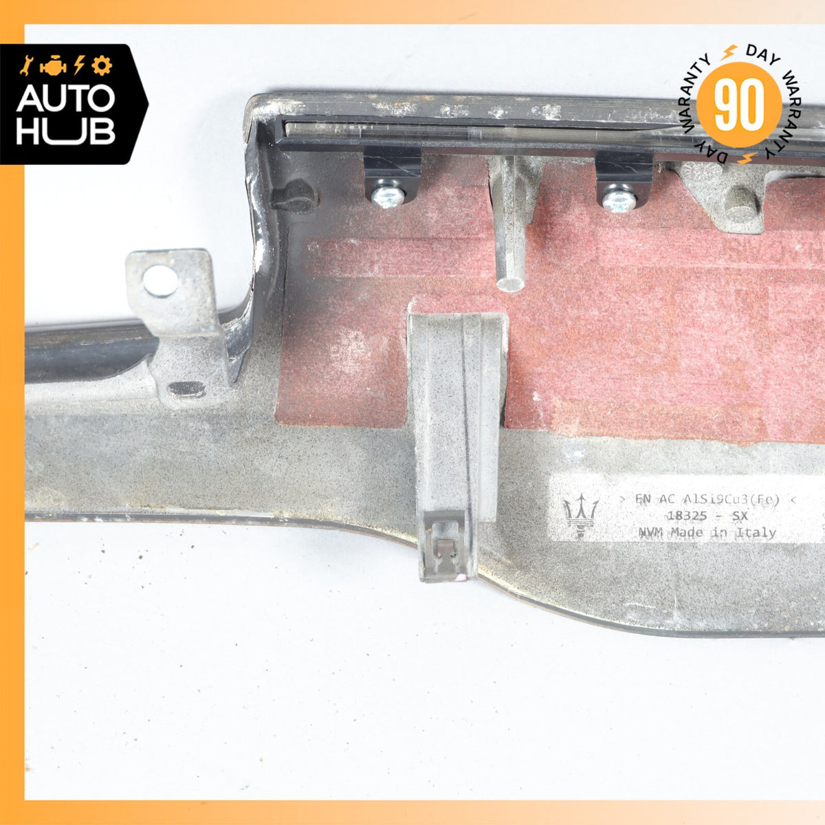 14-17 Maserati Quattroporte M156 Center Dashboard Dash Trim Molding Wood OEM 50k - photo 14