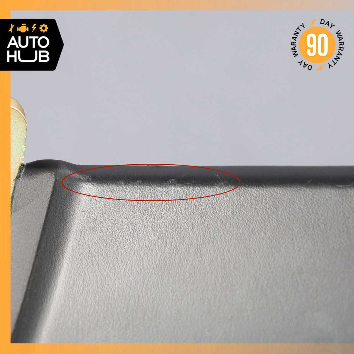 03-10 Bentley Continental GT Coupe Rear Under Window Panel Cover Black OEM - photo 11