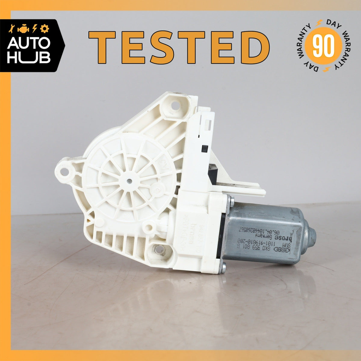 Audi D4 A8 A7 S7 Front Left or Rear Right Window Regulator Motor 8K0959801B OEM - photo 1
