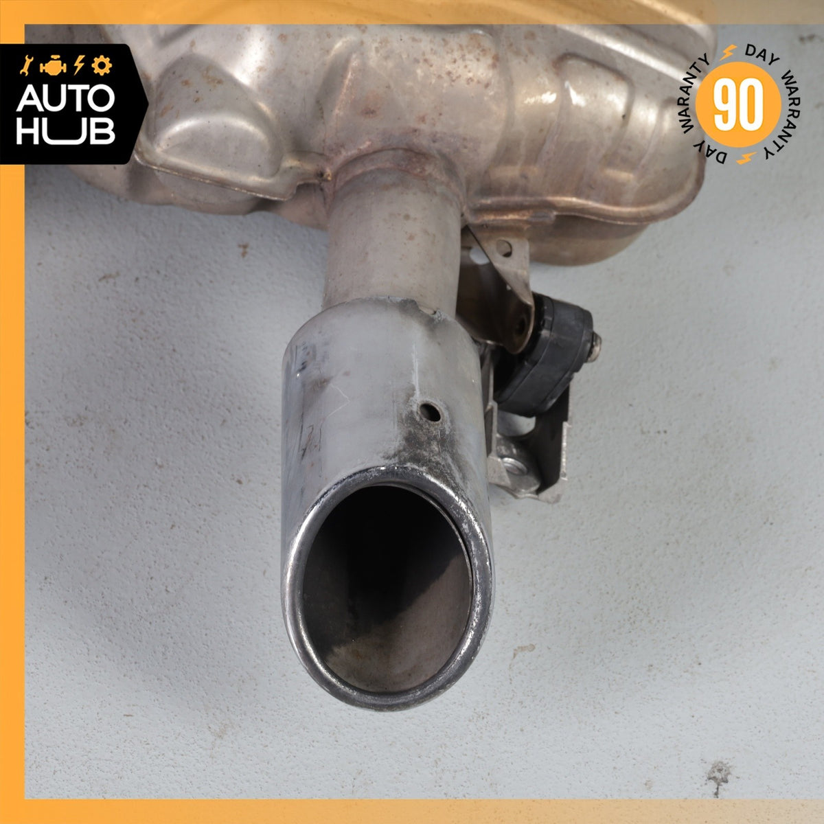 11-12 Audi D4 A8 4.2L V8 Left & Right Exhaust Muffler Mufflers Tips OEM - photo 14
