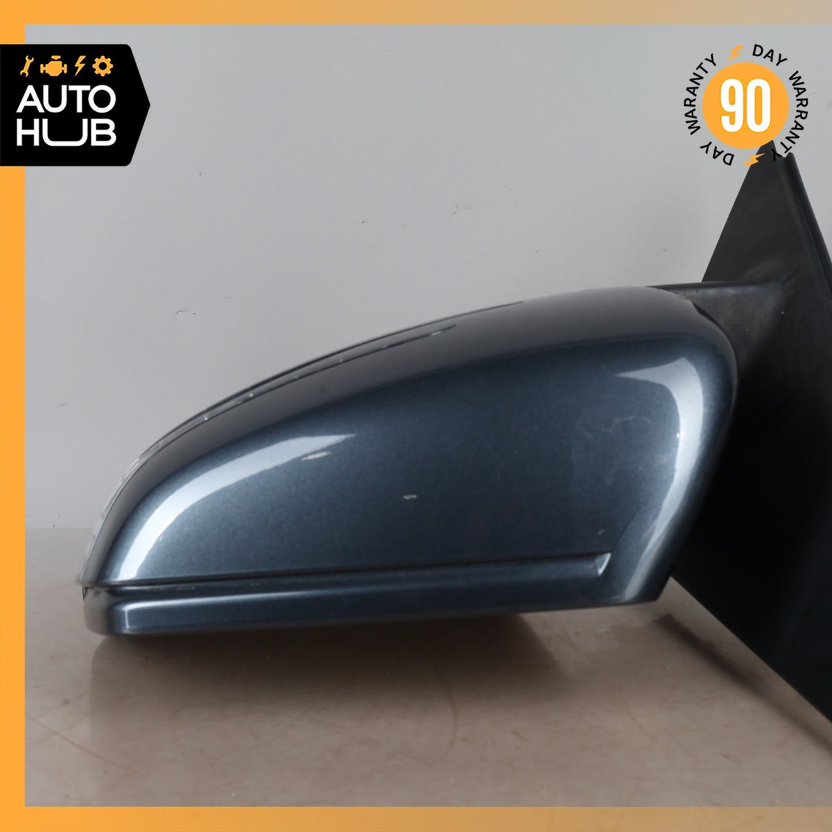 13-15 Mercedes X204 GLK350 GLK250 Left Rear View Door Mirror w/ Blind Spot OEM - photo 4