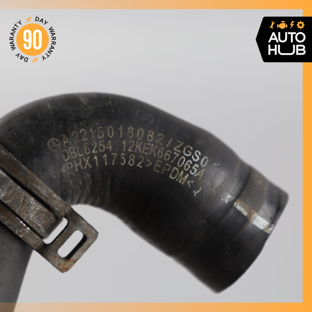 07-10 Mercedes W216 CL600 S600 Auxiliary Pump Coolant Hose Pipe 2215018082 OEM - photo 13