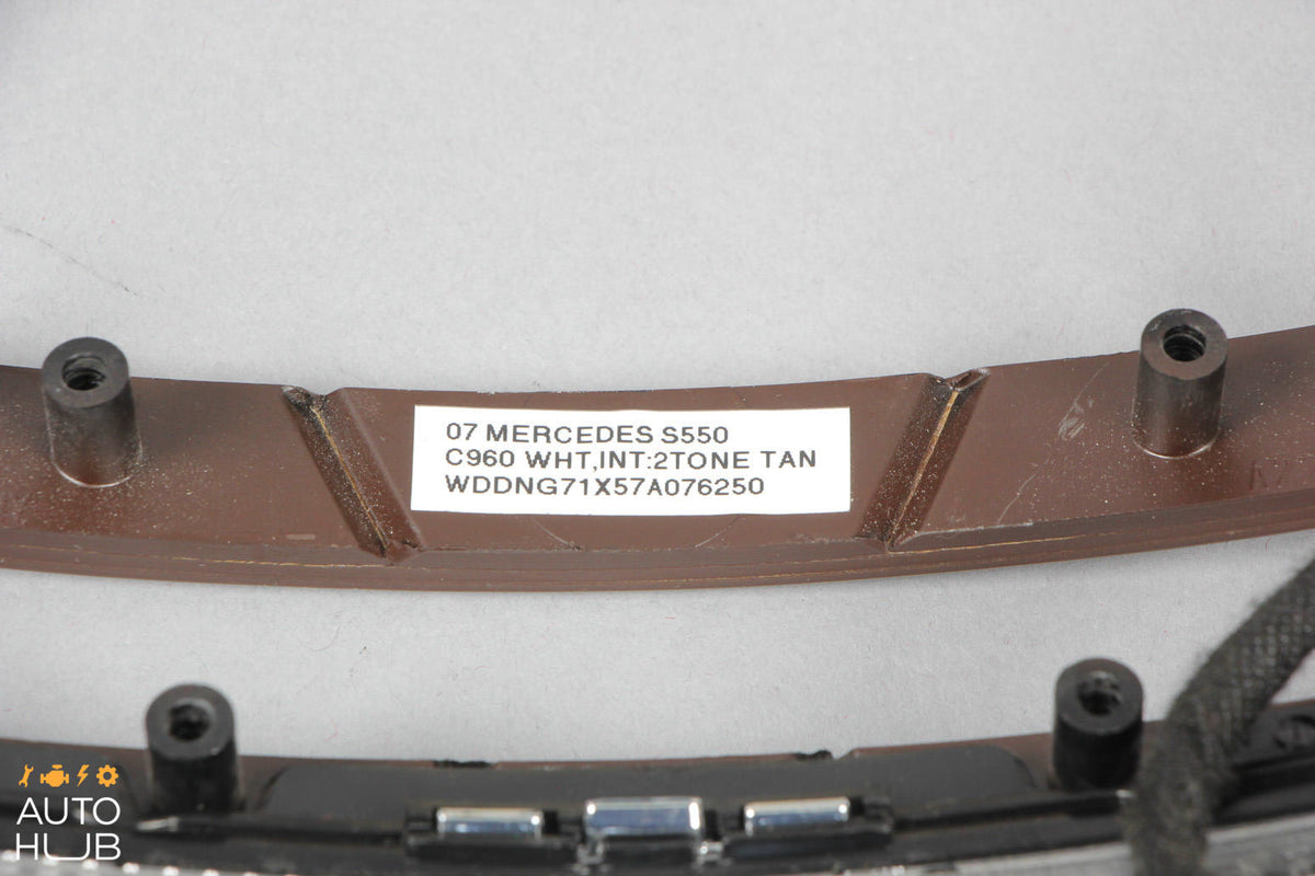 07-09 Mercedes W221 S450 S550 Center Dashboard and Door Panel Trim Set OEM - photo 10