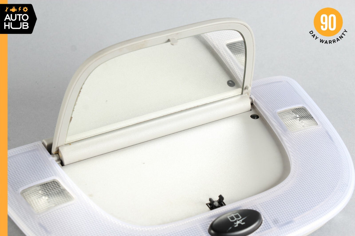 00-06 Mercedes W220 S430 S500 Left and Right Rear Dome Light Mirror Set of 2 OEM - photo 8