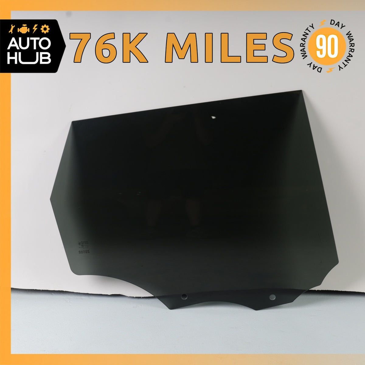 14-22 LR Range Rover Sport L494 Rear Right Passenger Side Door Window Glass OEM - photo 1