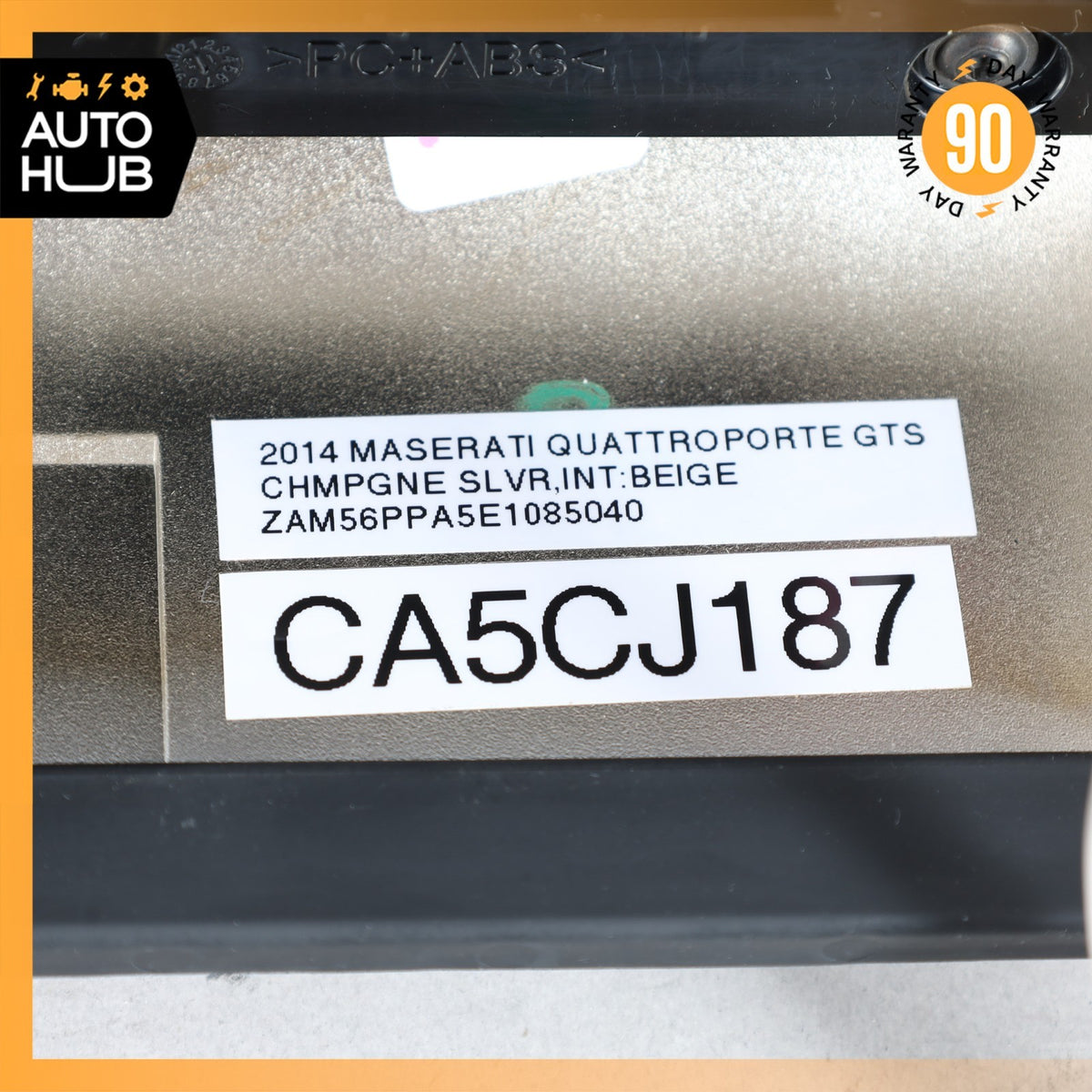 14-17 Maserati Quattroporte M156 GTS AC A/C Heater Climate Control w/ Trim OEM - photo 21