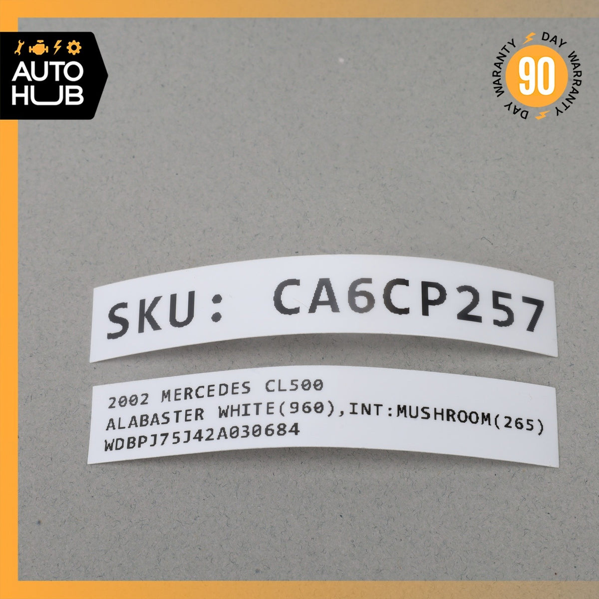 00-06 Mercedes W215 CL500 CL55 CL600 Quarter Airbag Air Bag Rear Left Side OEM - photo 7