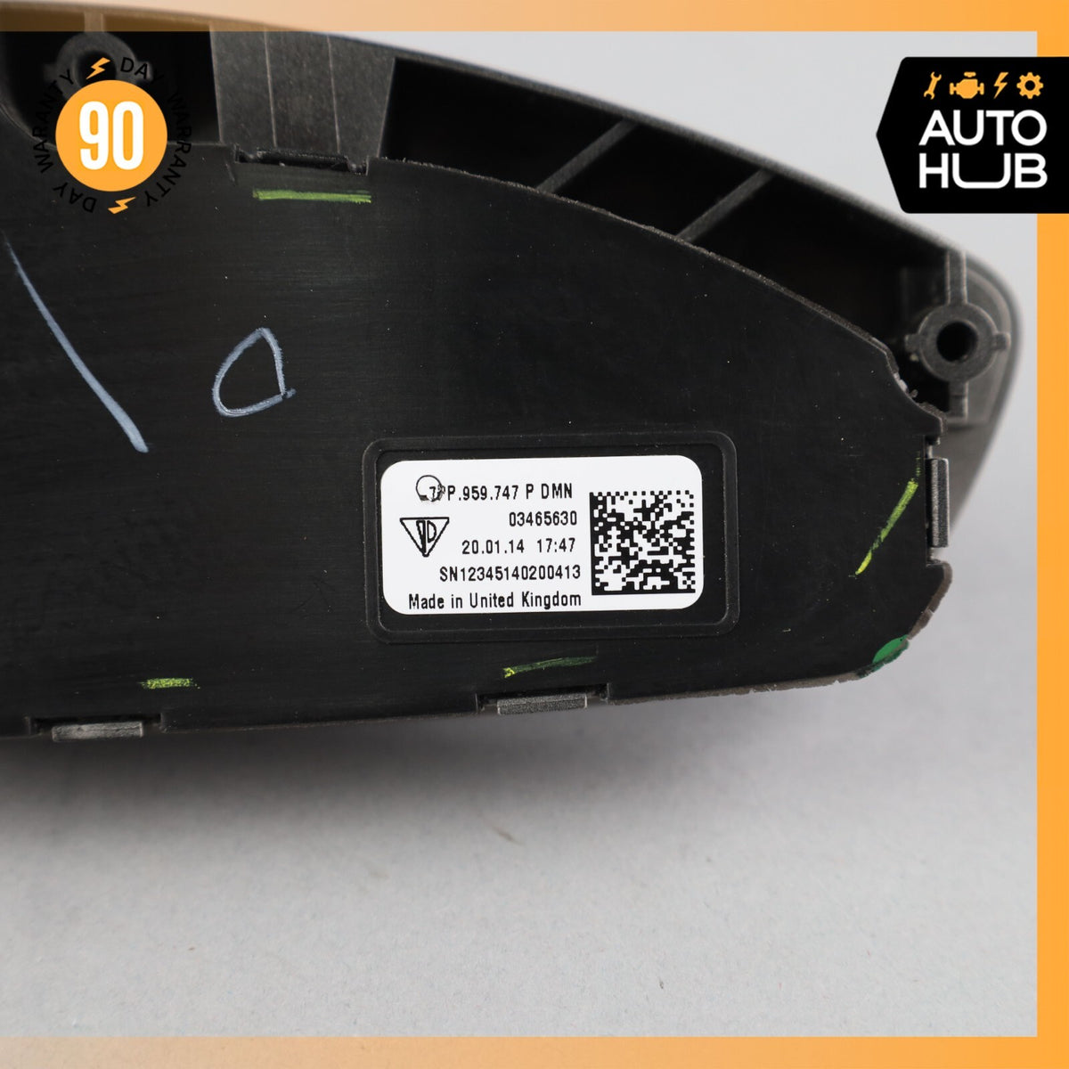 10-18 Porsche Panamera 970 Front Left Driver Side Seat Control Switch OEM - photo 7