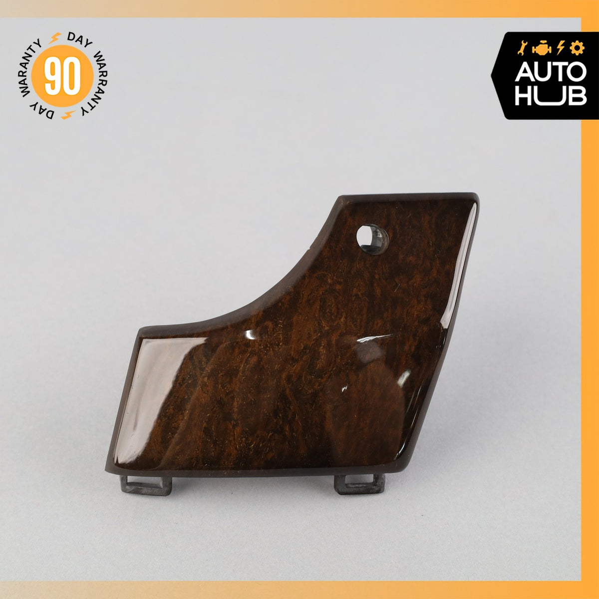 13-19 Mercedes W166 ML350 GLS550 Front Left Side Dashboard Trim Cover Wood OEM - photo 1