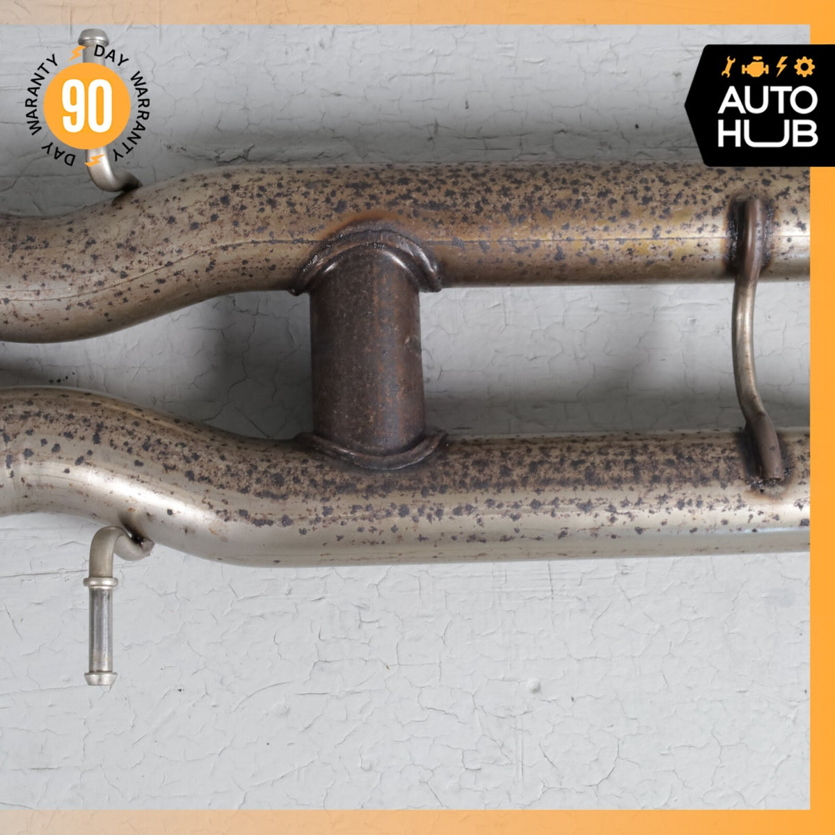 Bentley Continental GTC 6.0L Middle Exhaust Downpipe Left & Right Side OEM 60k - photo 11