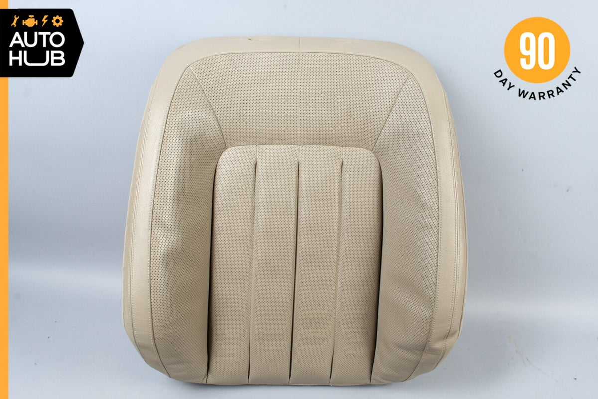 12-14 Mercedes W218 CLS550 Top Upper Seat Cushion Front Left Side Beige OEM - photo 1