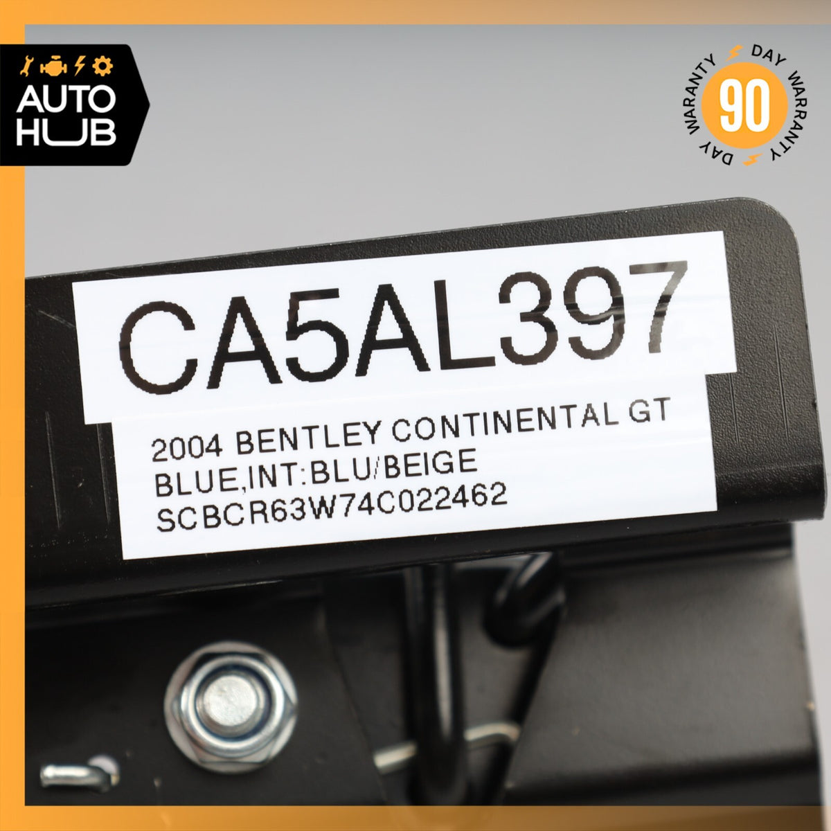 Bentley Continental GT Rear Trunk Lock Latch Manual Release OEM - photo 10