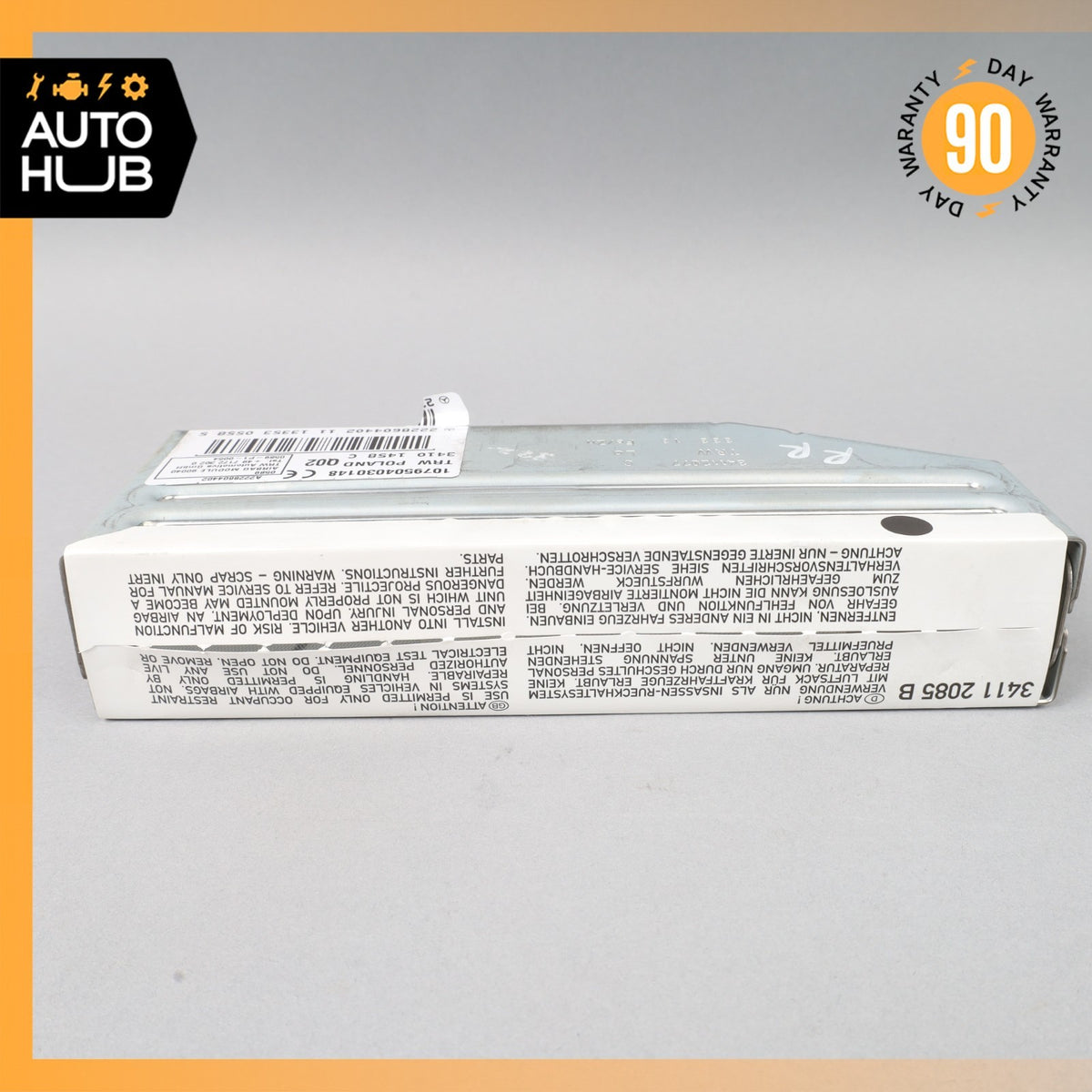 14-17 Mercedes W222 S550 S600 S550e Quarter Airbag Air Bag Rear Right Side OEM - photo 8