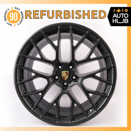 Porsche Macan 95B GTS RS Spyder 10 x 20 20" Rear Wheel Rim 95B601025BG OEM - photo 1