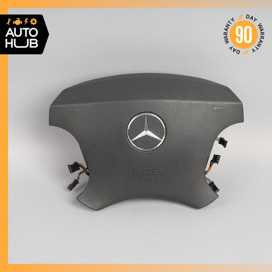 00-06 Mercedes W220 S430 CL500 Steering Wheel Air Bag Black 2204602498 OEM - photo 1
