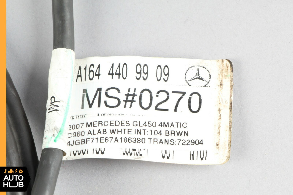 06-10 Mercedes X164 GL450 R350 Seat Headrest Screen Monitor Display Cable Right - photo 12
