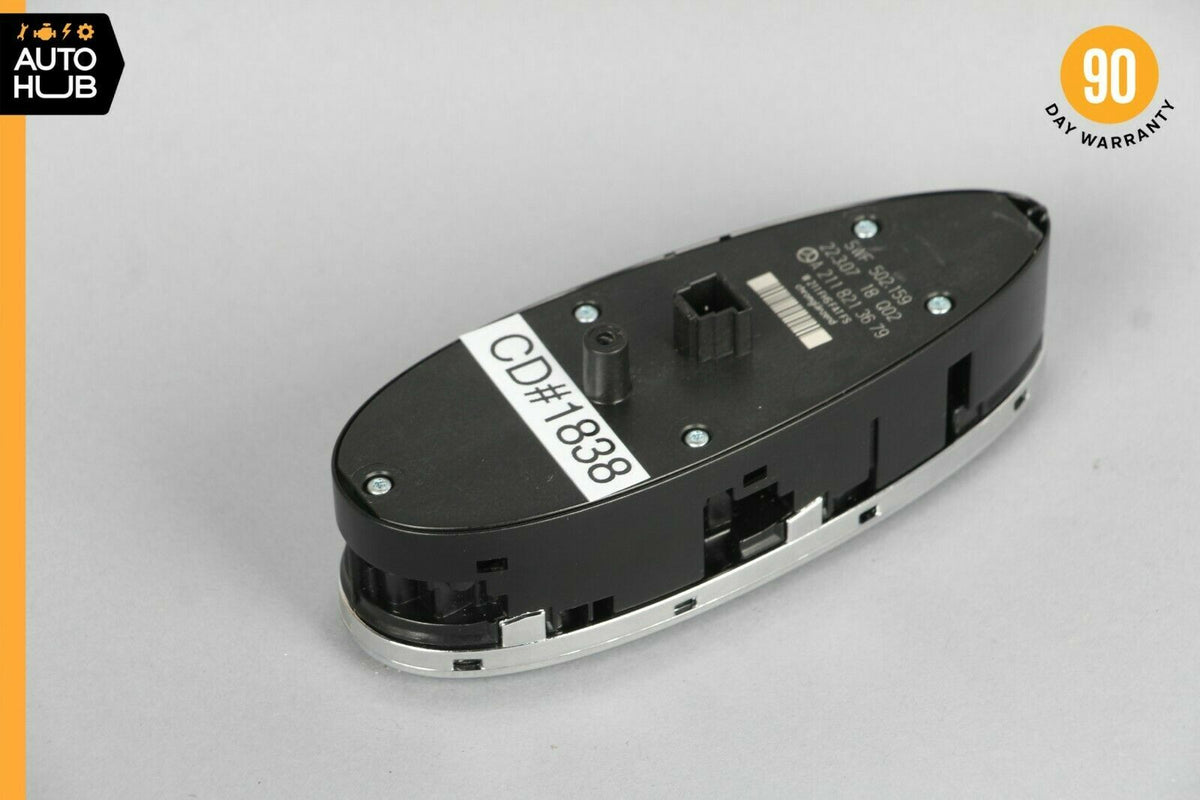 03-11 Mercedes W211 E350 E55 AMG E500 Master Window Switch Front Left Side OEM - photo 4