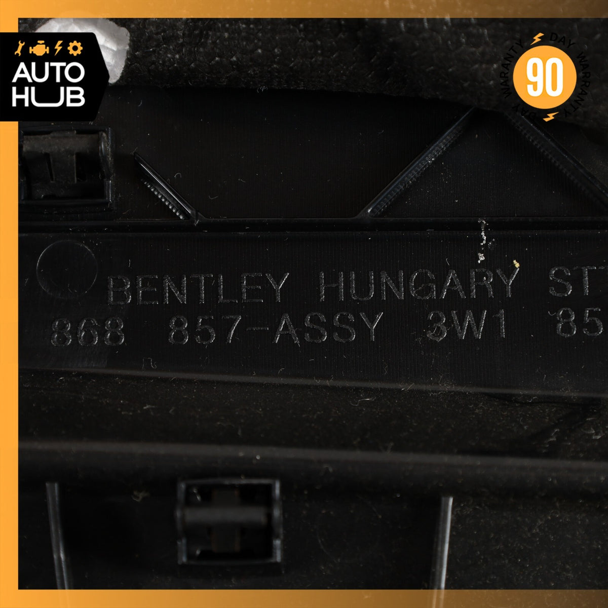 Bentley Continental Flying Spur Right Knee Panel Under Dashboard Dash w/Trim OEM - photo 15