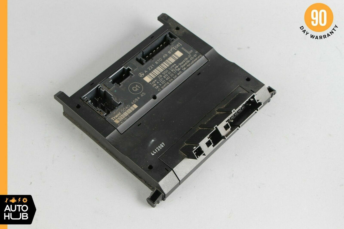 07-13 Mercedes W221 S63 AMG Front Left Driver Side Under Seat Control Unit OEM - photo 1