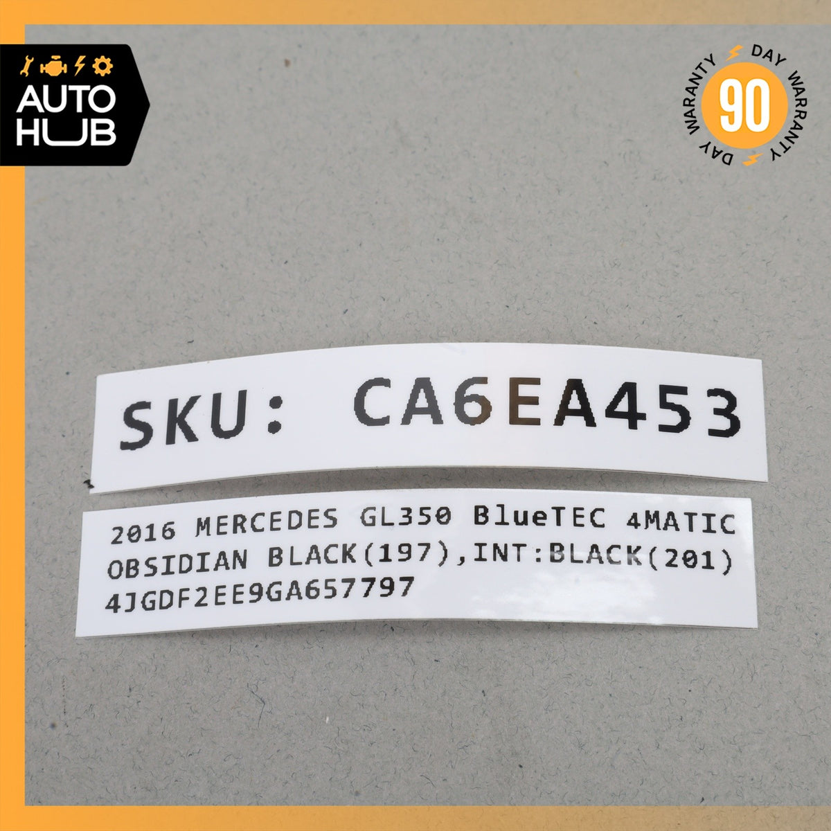12-16 Mercedes X166 GL350 Center Dashboard Hazard Control Switch OEM - photo 19