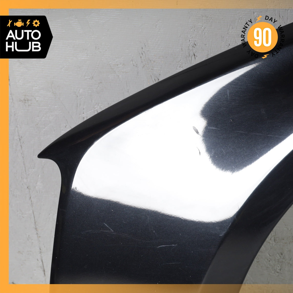 11-18 Audi D4 A8L S8 Left Driver Side Fender Wing Panel Black OEM - photo 8