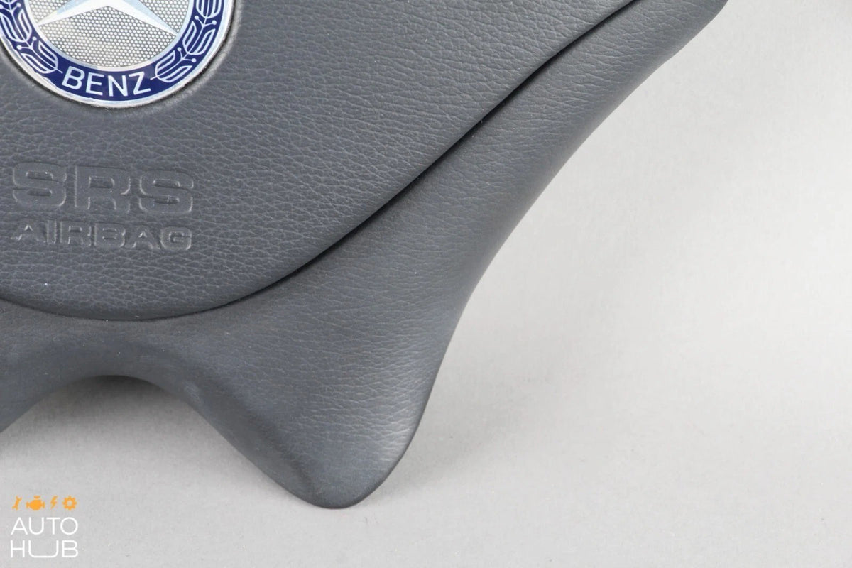 01-04 Mercedes R170 SLK320 SL500 Driver Steering Wheel Air Bag Airbag Black OEM - photo 5