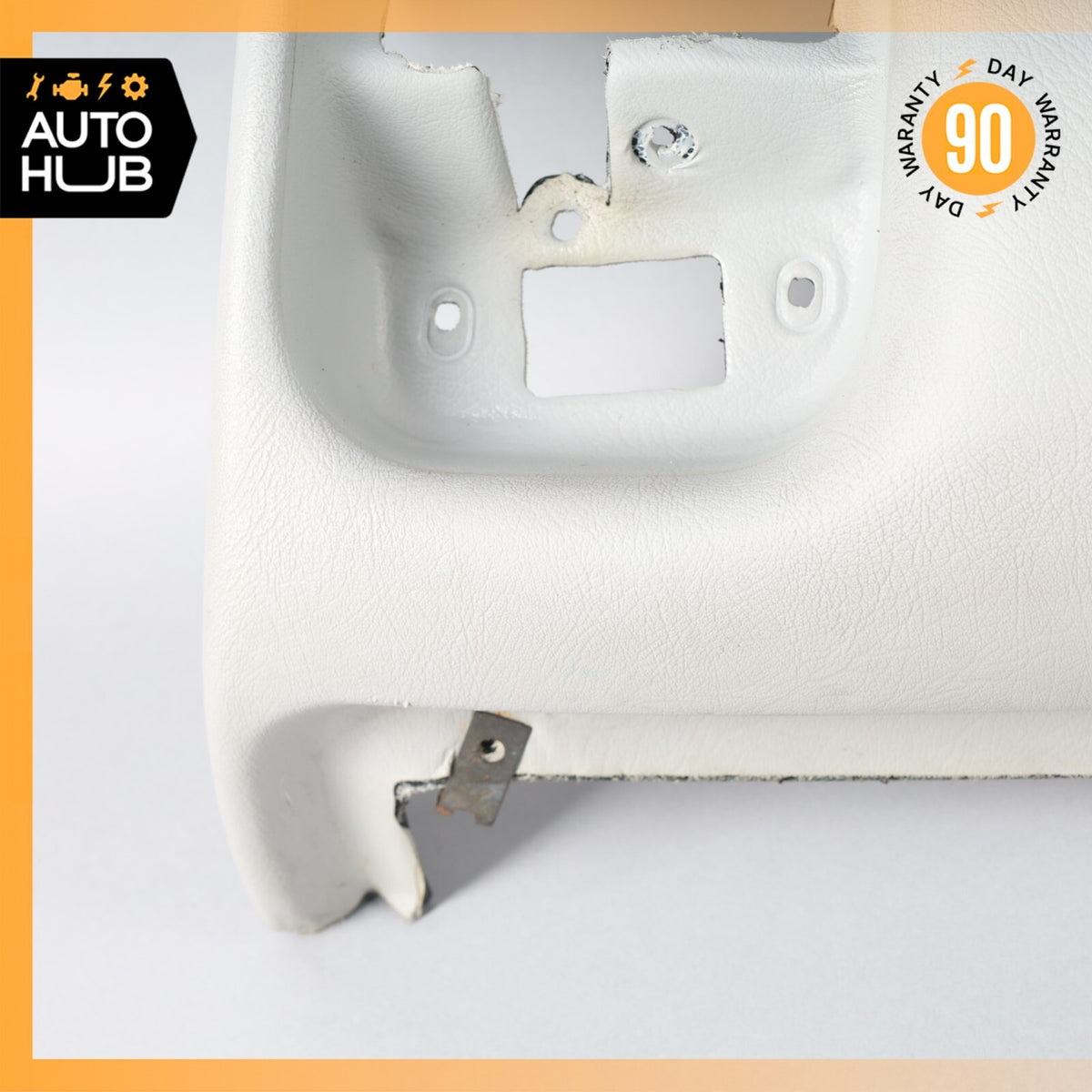 Mercedes W208 CLK430 Dashboard Lower Driver Knee Cover Panel Gray OEM - photo 3