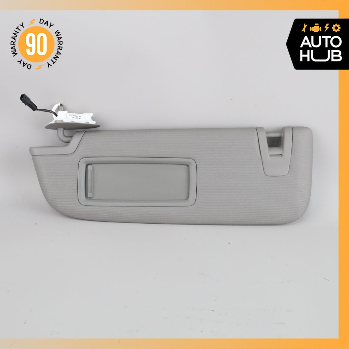 10-16 Porsche Panamera 970 Left Driver Side Sun Visor Sunvisor Gray OEM - photo 5