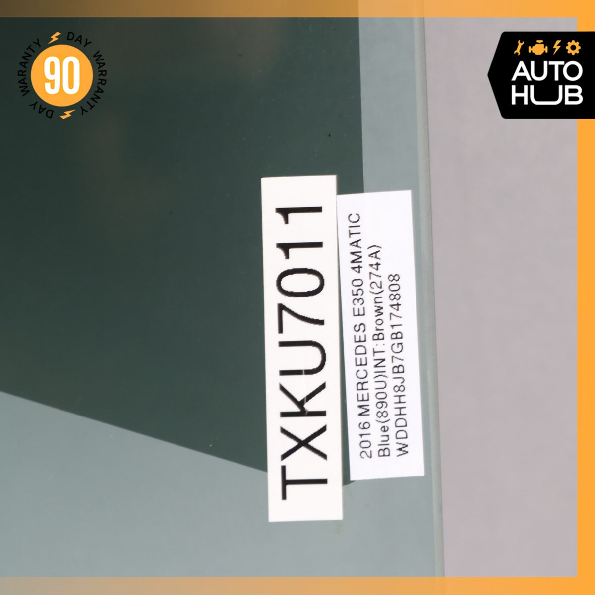 10-16 Mercedes W212 E350 E400 E550 Front Left Side Door Window Glass OEM - photo 16