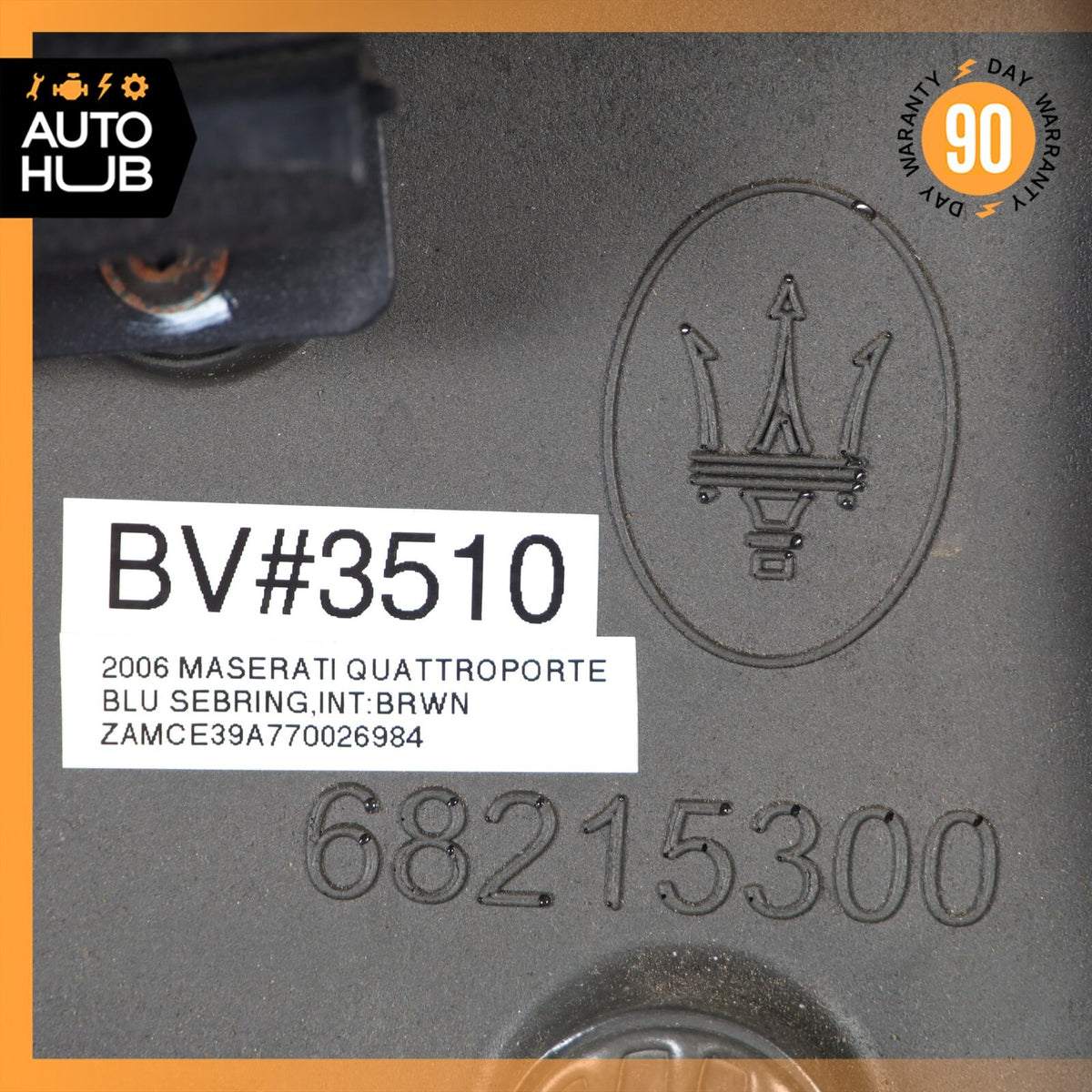 03-13 Maserati Quattroporte M139 Rear Left Driver Side Interior Door Panel OEM - photo 21