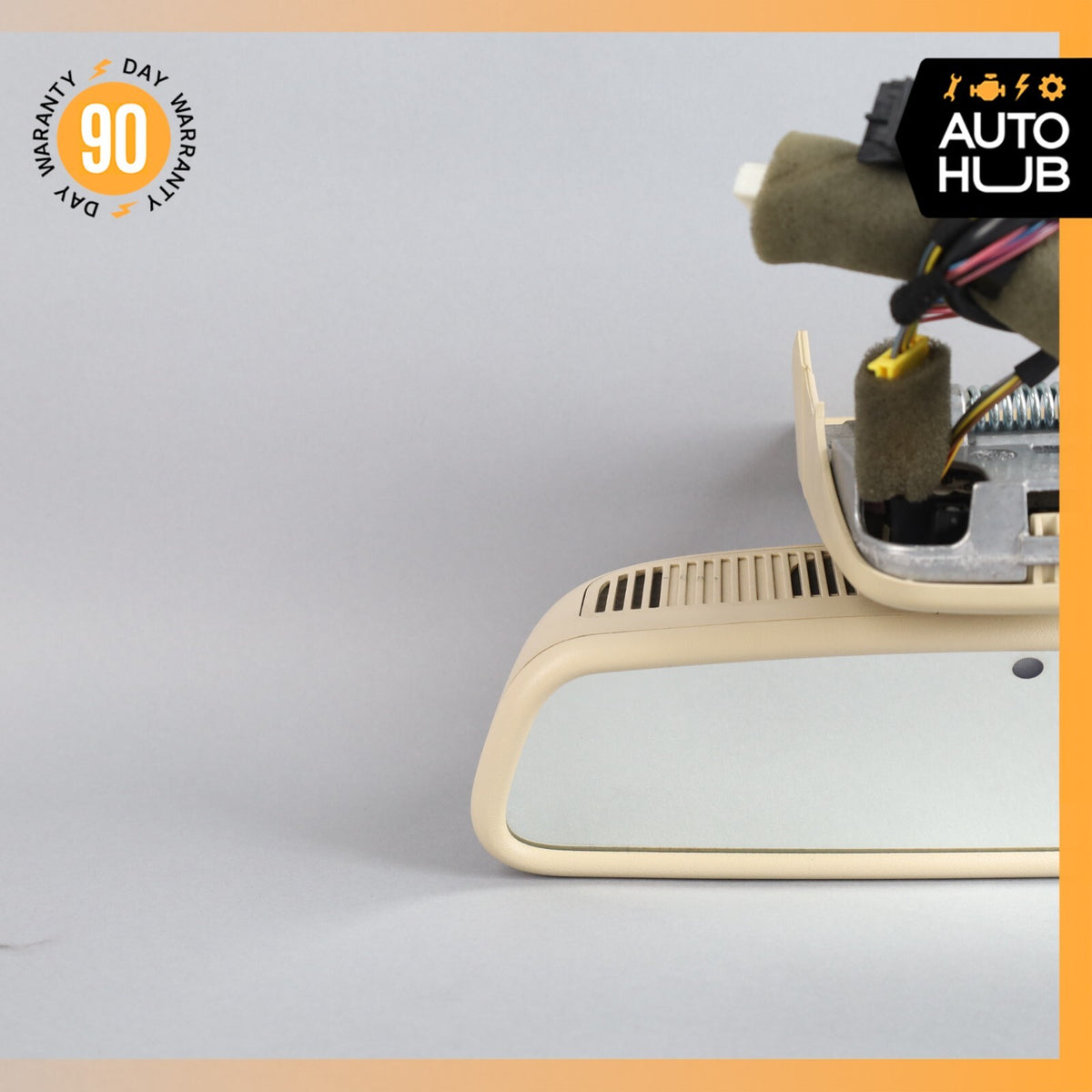 07-12 Mercedes R230 SL550 SL55 Interior Rear View Mirror Beige 2308102317 OEM - photo 3