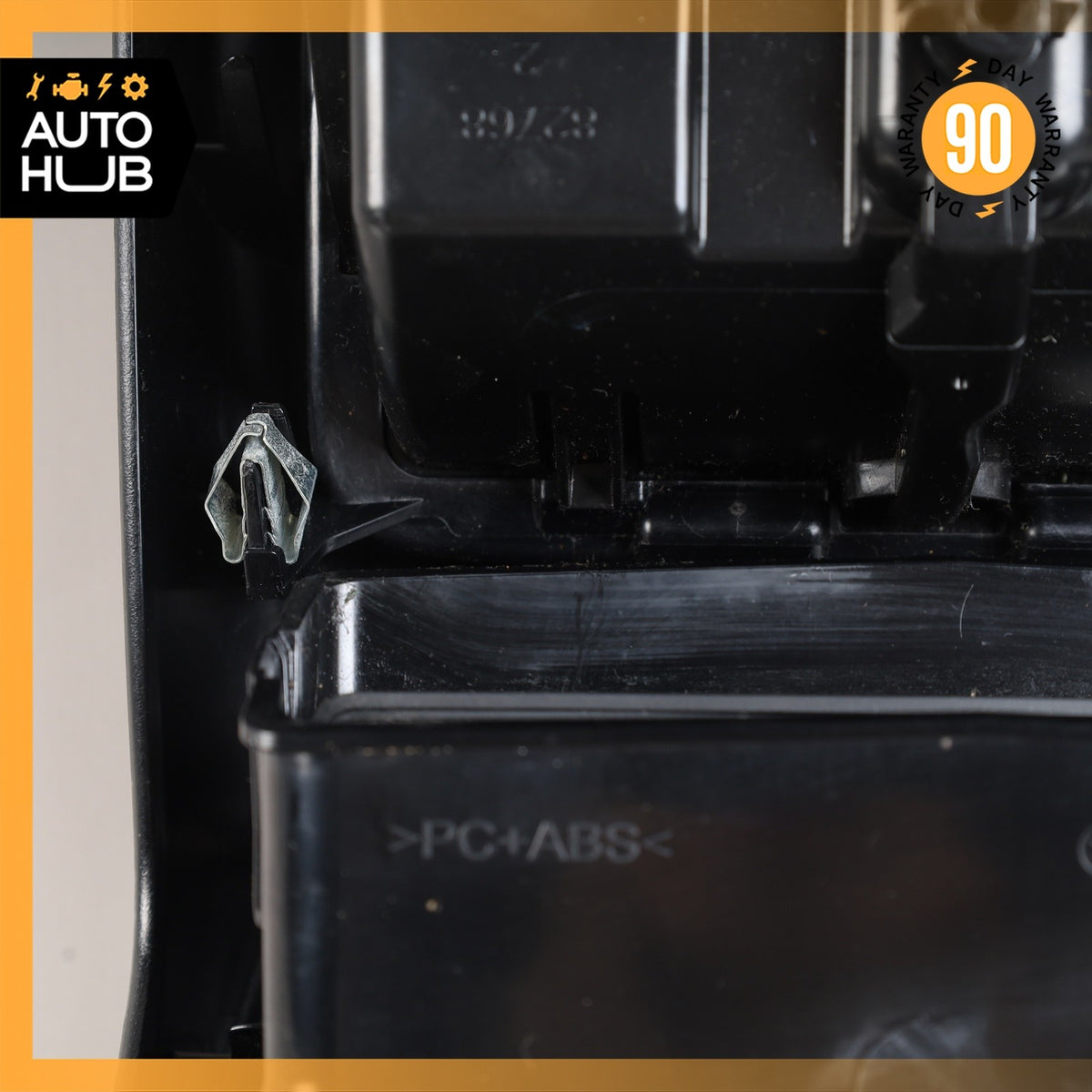 Mercedes W213 E300 E43 AMG Rear Console Switch Cover Panel Bezel Trim Black OEM - photo 16