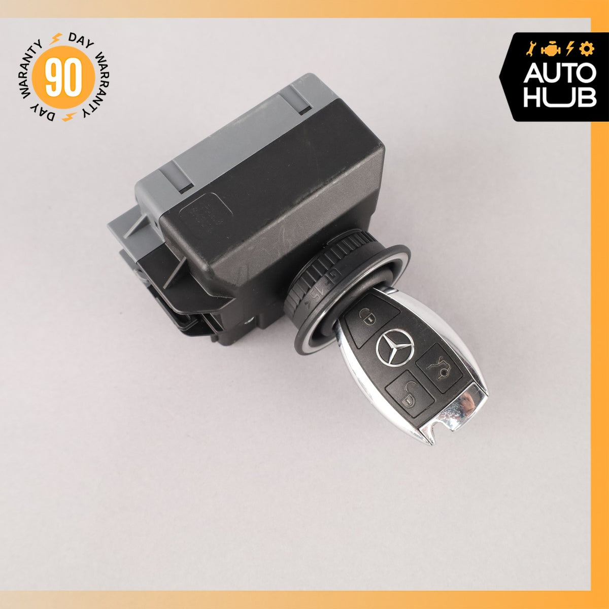 08-14 Mercedes W204 C250 E550 Ignition Switch Module w/ Key 2075450308 OEM - photo 3