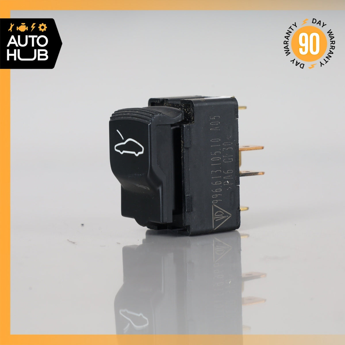 Porsche Boxster 986 Hood Bonnet Release Open Control Switch 99661310510 OEM - photo 3