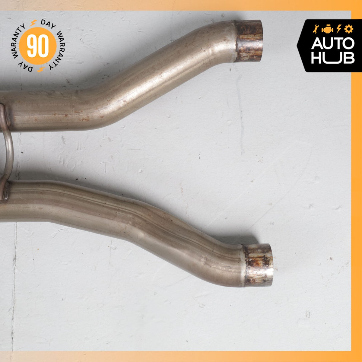 Bentley Continental Flying Spur Middle Exhaust Downpipe Left & Right Side OEM - photo 12