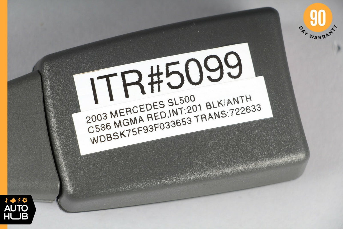 03-06 Mercedes R230 SL500 SL600 Front Left or Right Seat Belt Buckle OEM - photo 12