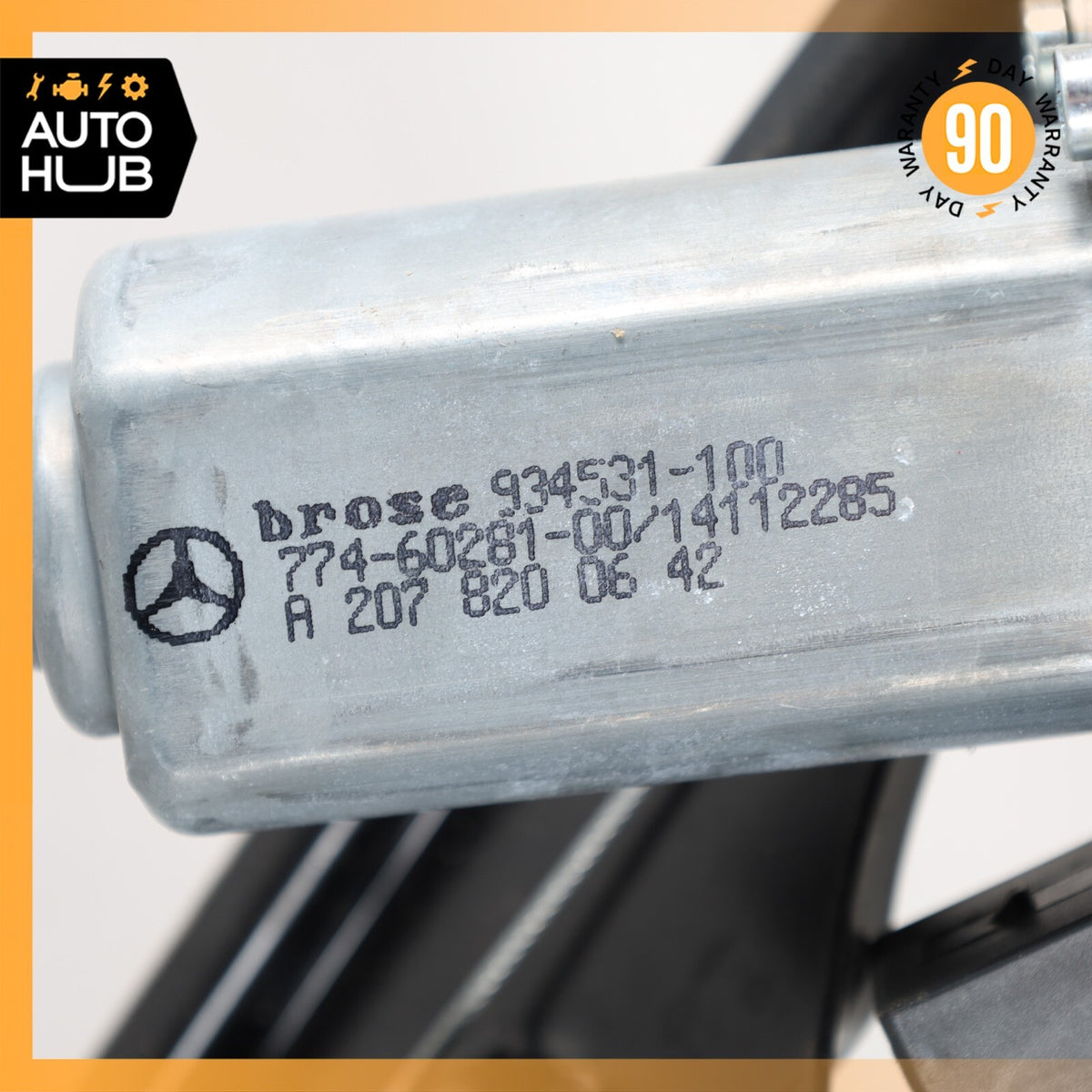 Mercedes W207 E350 Convertible Window Regulator Motor Front Right Side OEM 79k - photo 20