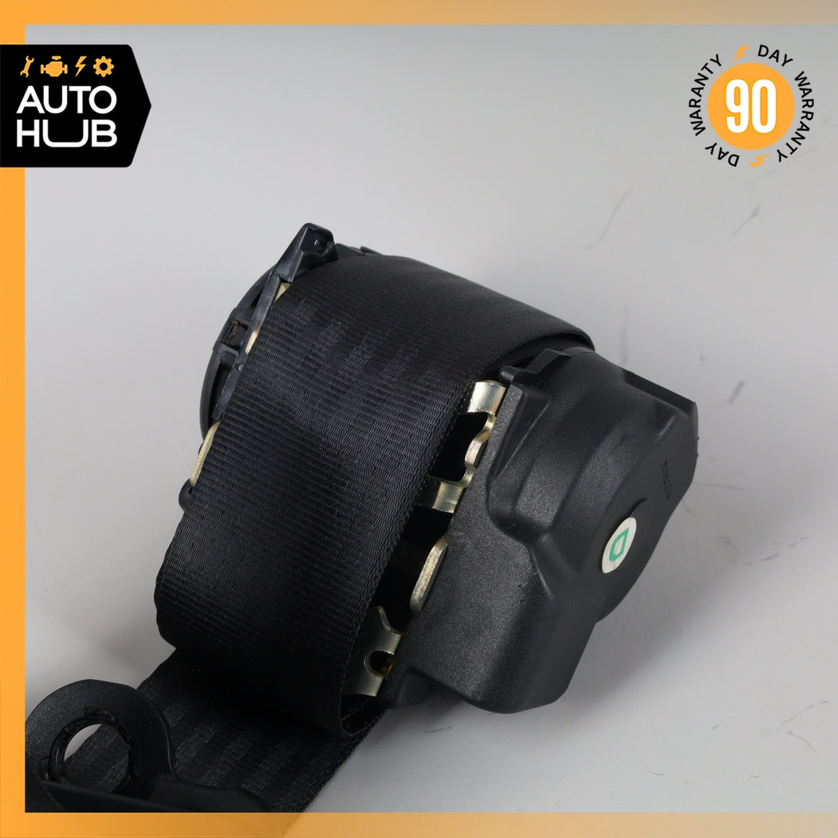 02-07 Maserati M138 4200 Coupe GT Rear Right Passenger Side Seat Belt Black OEM - photo 7