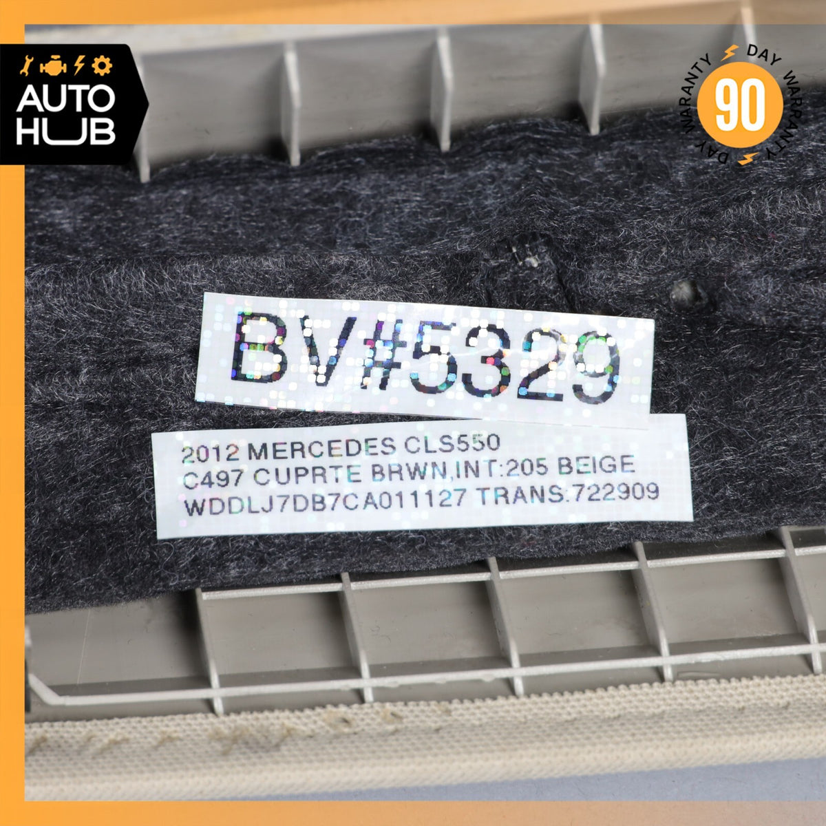 12-14 Mercedes W218 CLS550 CLS63 AMG Front Right Side A-Pillar Trim Cover OEM - photo 12