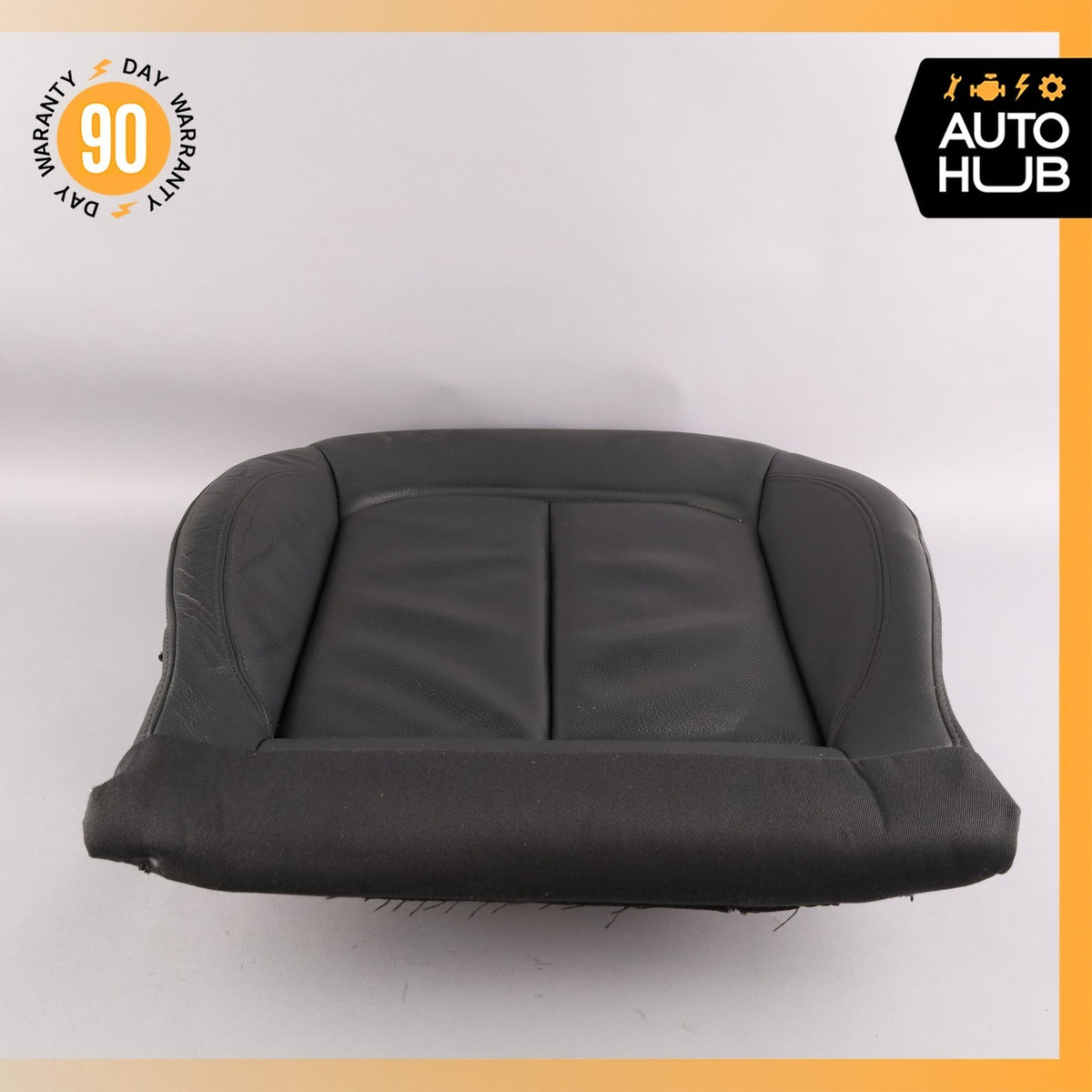 15-20 Audi 8V A3 S3 Front Left Driver Side Lower Bottom Seat Cushion Black OEM - photo 13