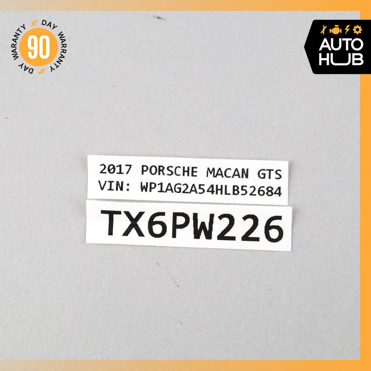15-26 Porsche Macan 95B GTS Trunk Shelf Interior Rear Cargo Luggage Cover OEM - photo 21