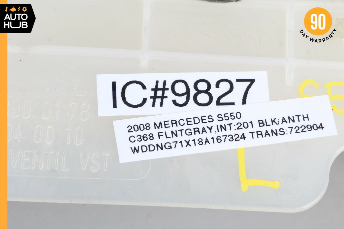 07-13 Mercedes W221 S550 S450 S400 Front Seat Lumbar Support Pad 2218000178 OEM - photo 9