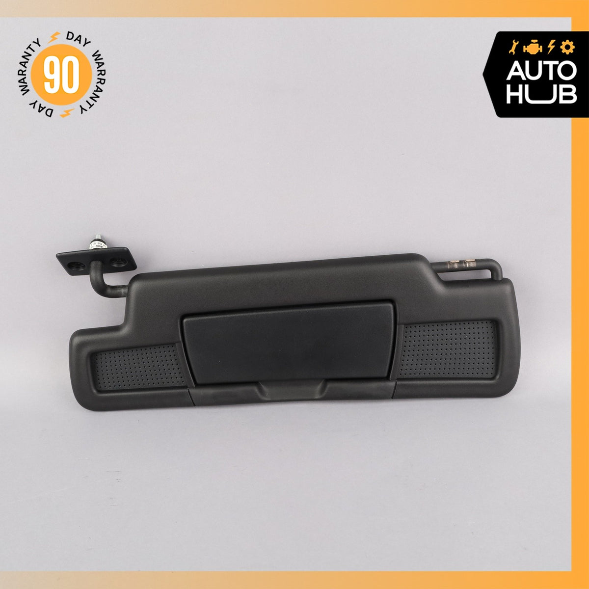 05-11 Mercedes R171 SLK350 Sun Visor Sunvisor Shade Left Driver Black OEM 99k - photo 4