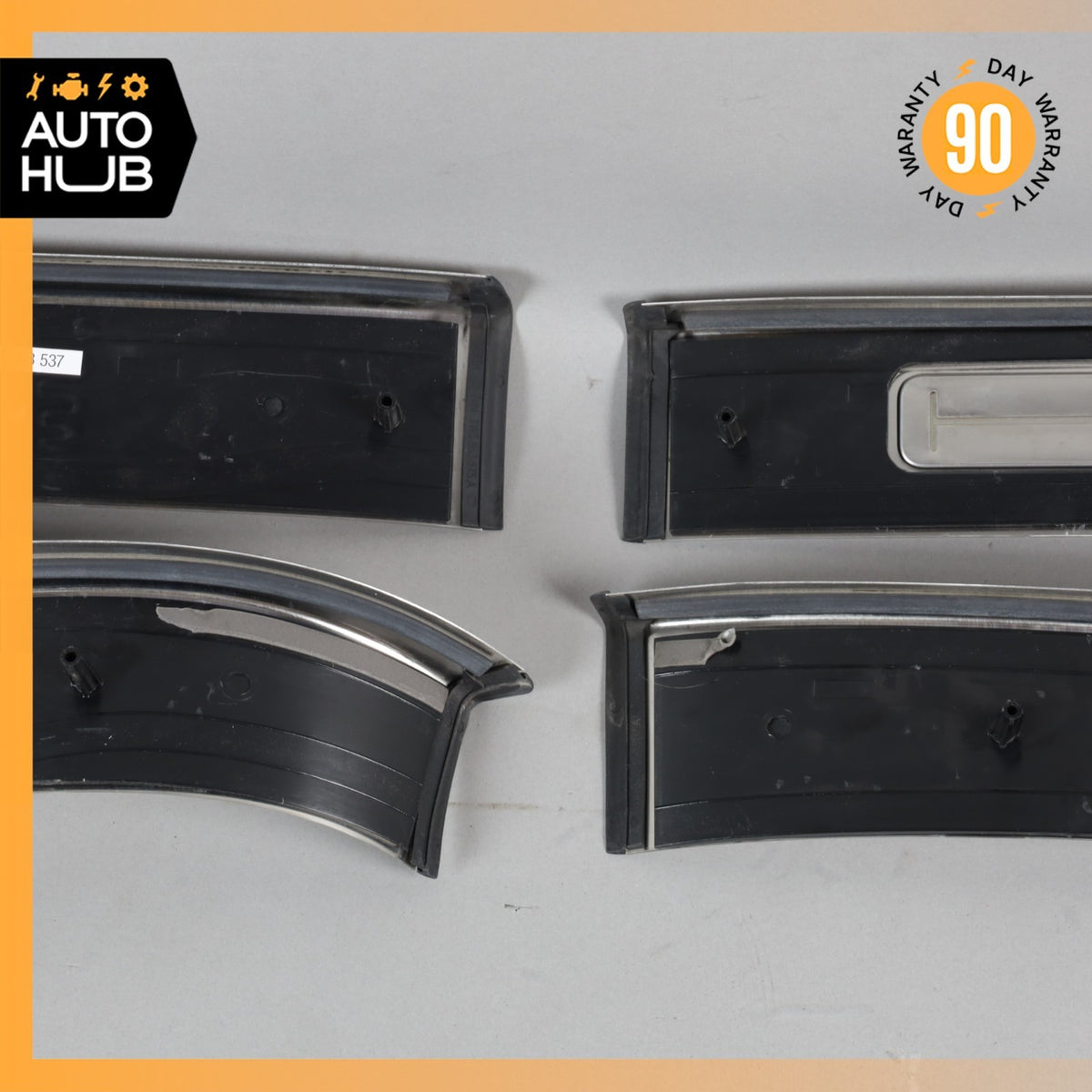 14-18 Bentley Flying Spur Front & Rear Side Door Step Sill Set OEM 40k - photo 14