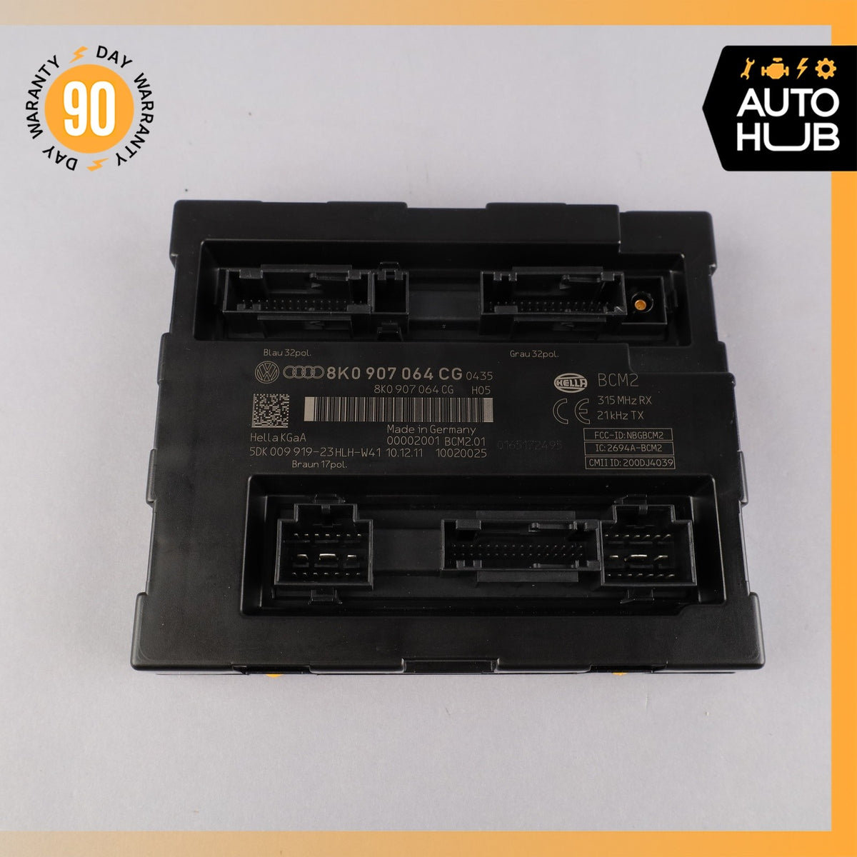 10-12 Audi B8 S4 A4 Body Comfort Control Module OEM - photo 7