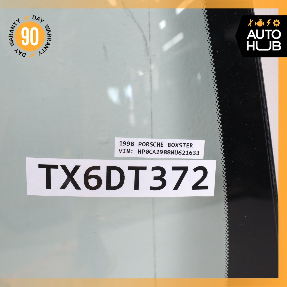 97-02 Porsche Boxster 986 Front Window Windshield Glass OEM - photo 18