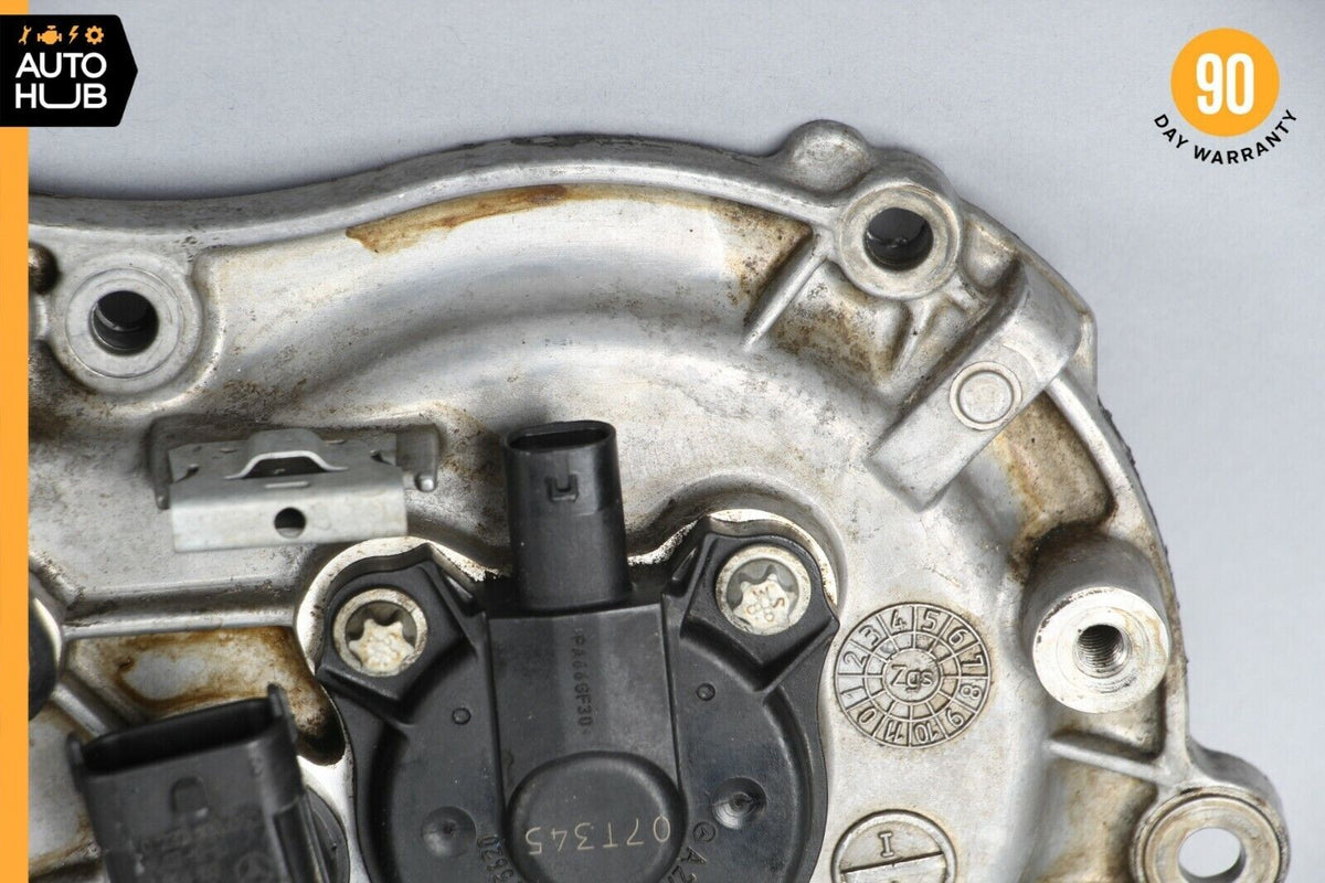 Mercedes W221 S550 E350 Front Left Side Engine Timing Chain Cover Plate OEM - photo 3