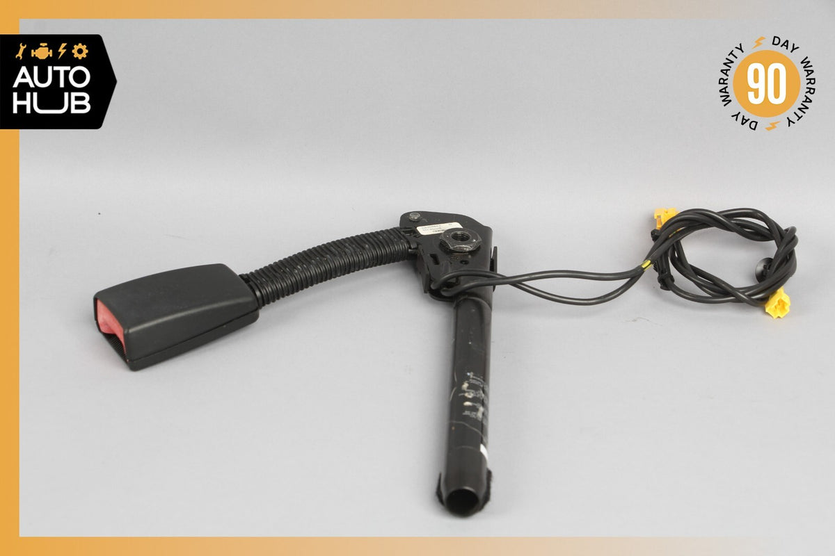 07-09 Mercedes W211 E350 CLS550 Front Right Side Seat Belt Buckle Black OEM - photo 1