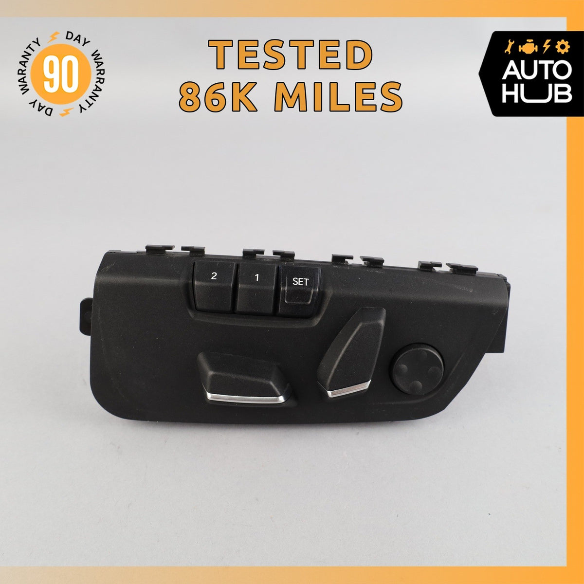 14-18 BMW F15 X5 Front Left Side Memory Seat Adjustment Control Switch OEM - photo 1