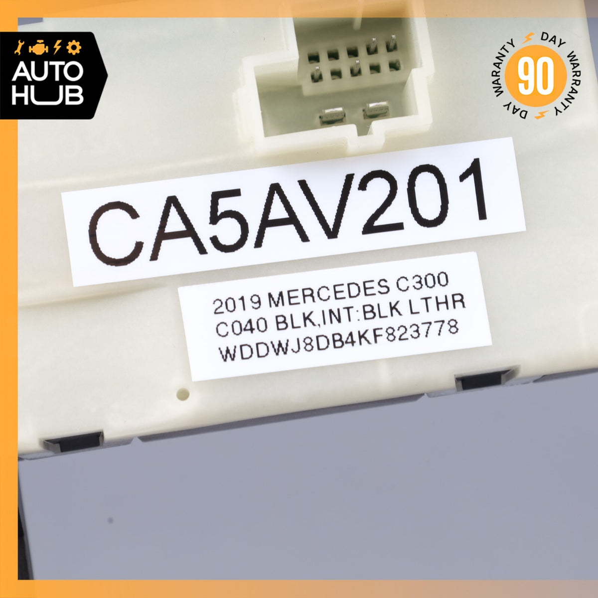2019 Mercedes W205 C300 Trunk Lid Liftgate Tail Gate Control Module OEM 50k - photo 9